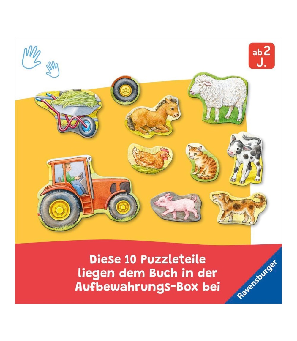 Mein großes Puzzle-Spielbuch Bauernhof