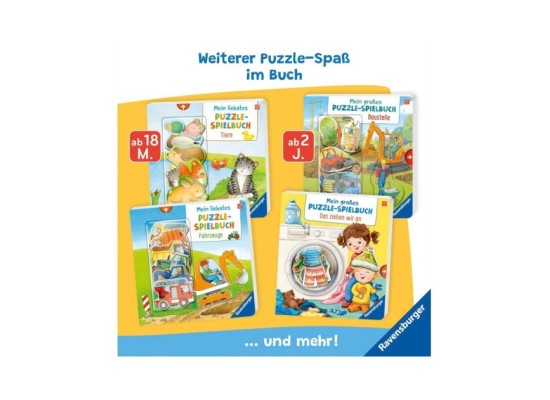 Mein großes Puzzle-Spielbuch Bauernhof