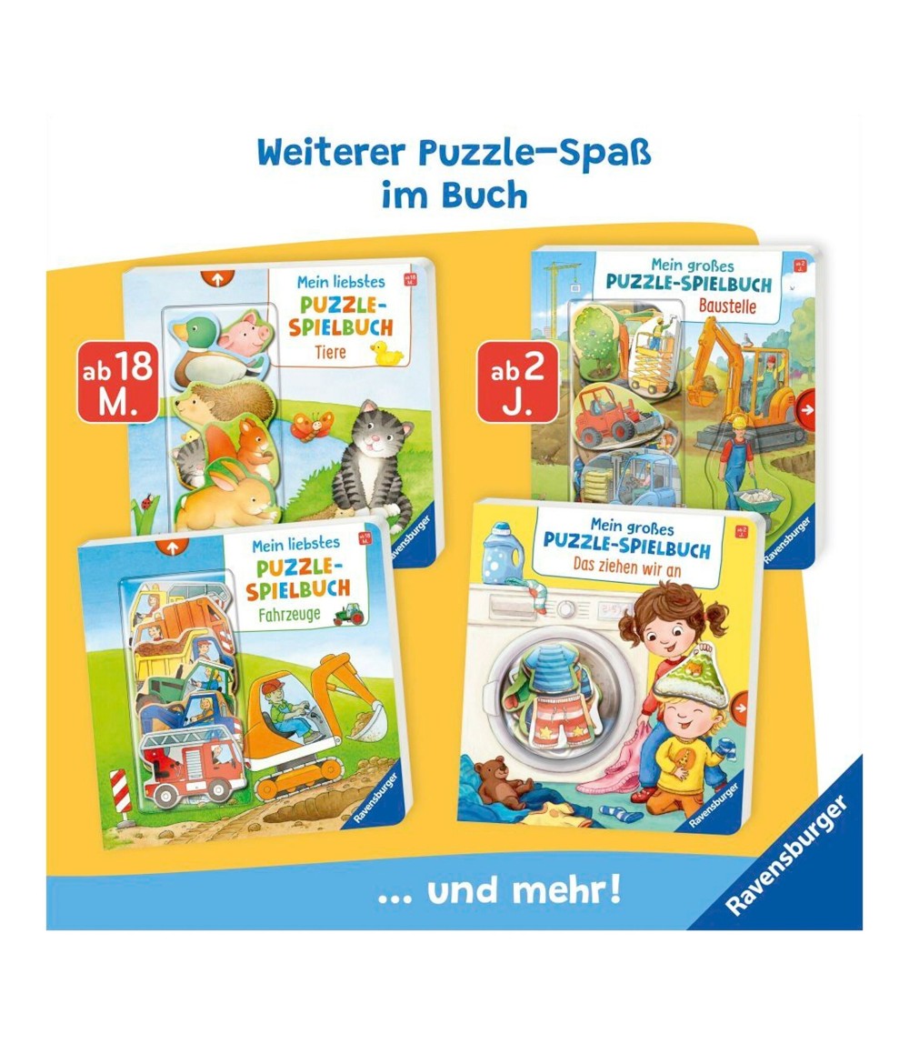 Mein großes Puzzle-Spielbuch Bauernhof