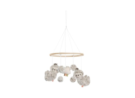 Holz-Mobile Faultier 22cm