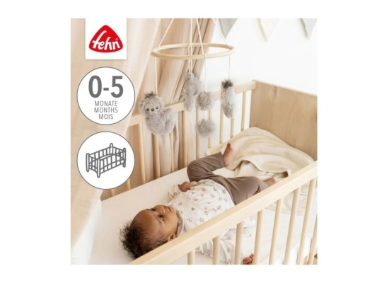 Holz-Mobile Faultier 22cm