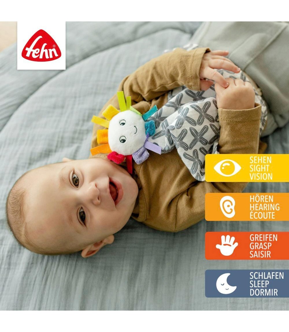 Musselin Schmusetuch Sonne 38cm