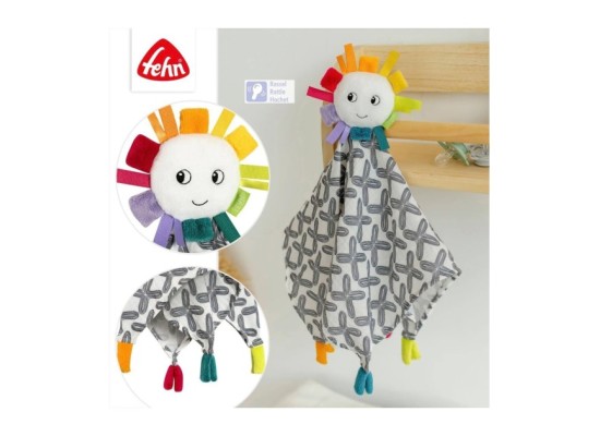 Musselin Schmusetuch Sonne 38cm