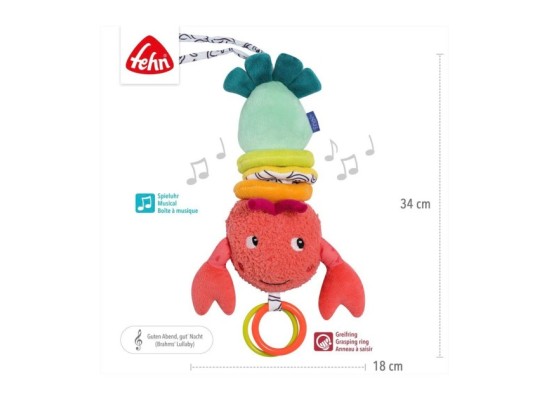 Spieluhr Hummer 34cm