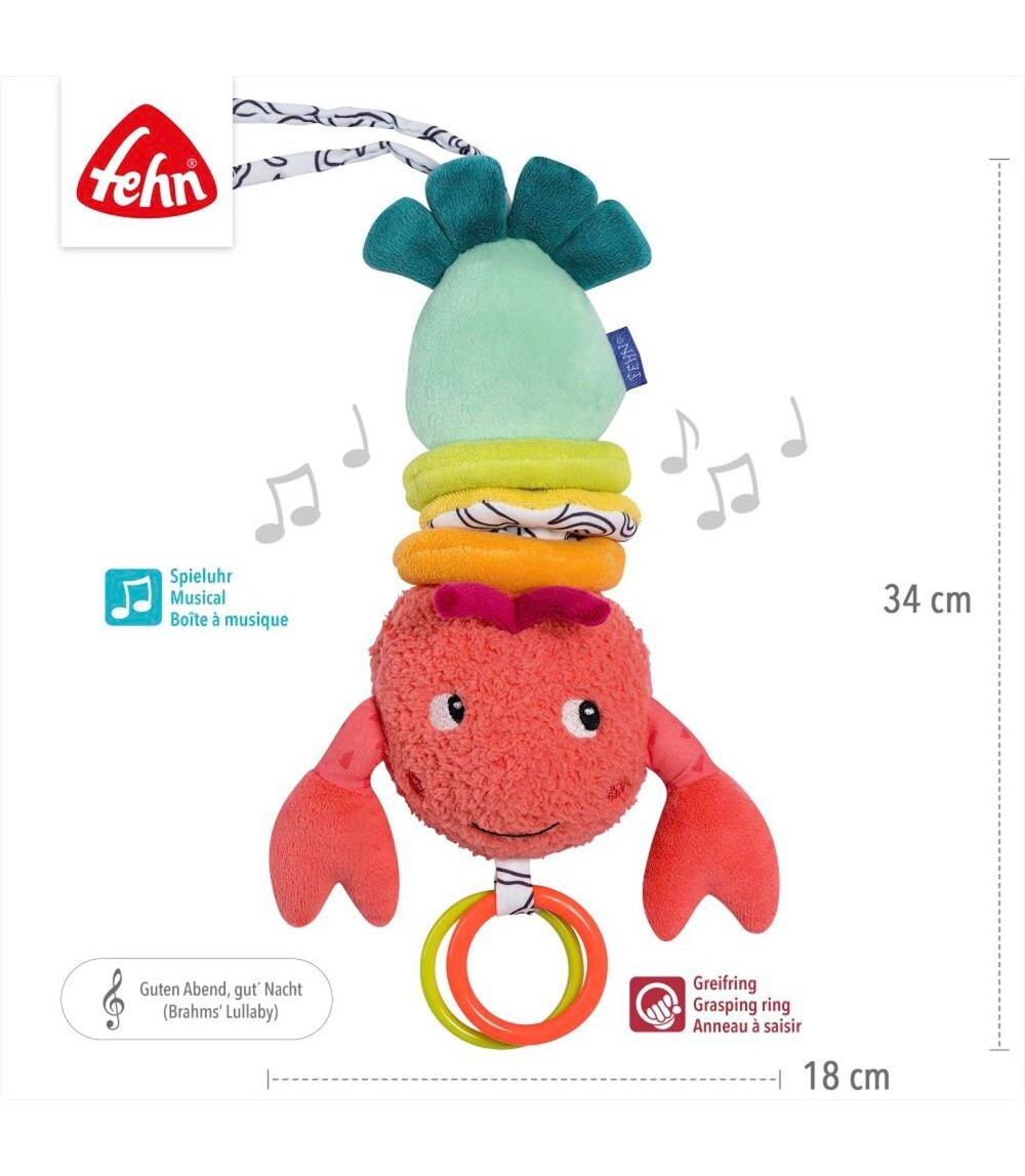 Spieluhr Hummer 34cm