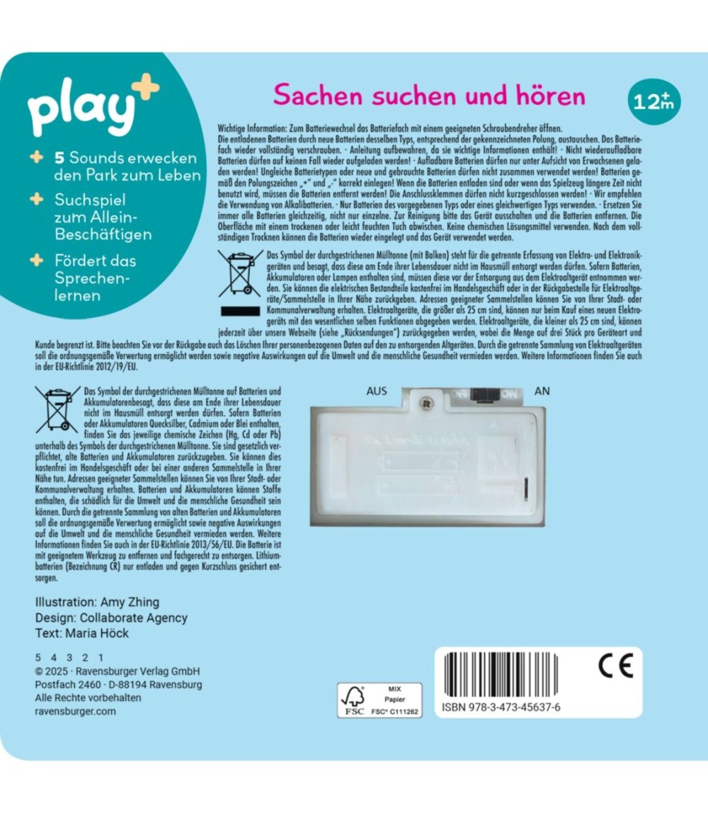 Mein allererstes Soundbuch Im Park