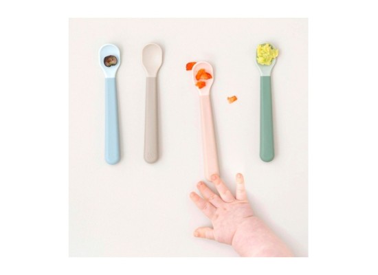 3er-Pack Babylöffel Foodie