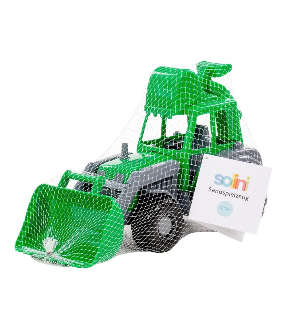 Traktor mit Heckbagger