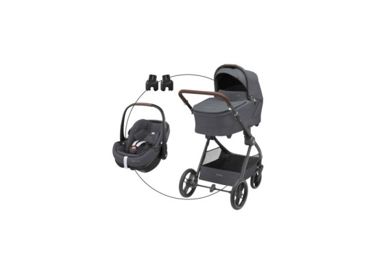 Kombikinderwagen Oxford+ Trio-Set inkl. Babyschale Pebble 360 Pro 2