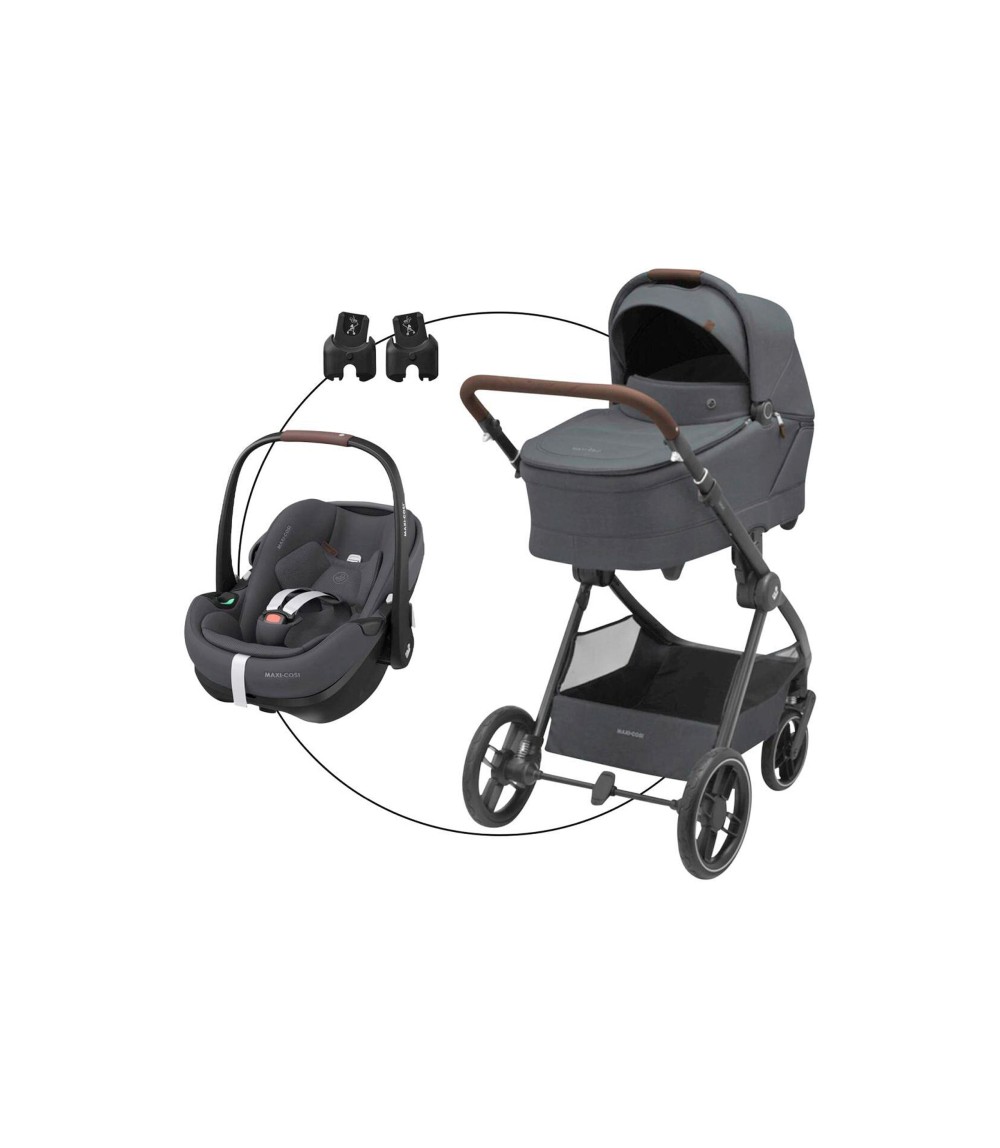 Kombikinderwagen Oxford+ Trio-Set inkl. Babyschale Pebble 360 Pro 2