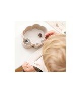 Esslernteller Silikon Krokodil Croco