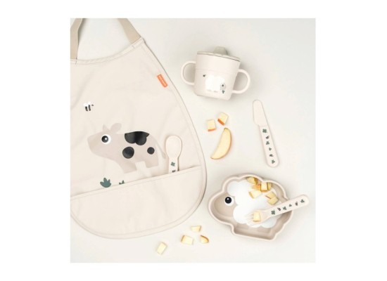 Esslernteller Silikon Krokodil Croco