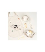 Esslernteller Silikon Krokodil Croco