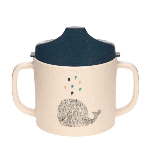 Trinklernbecher mit Henkel mit Zellulose