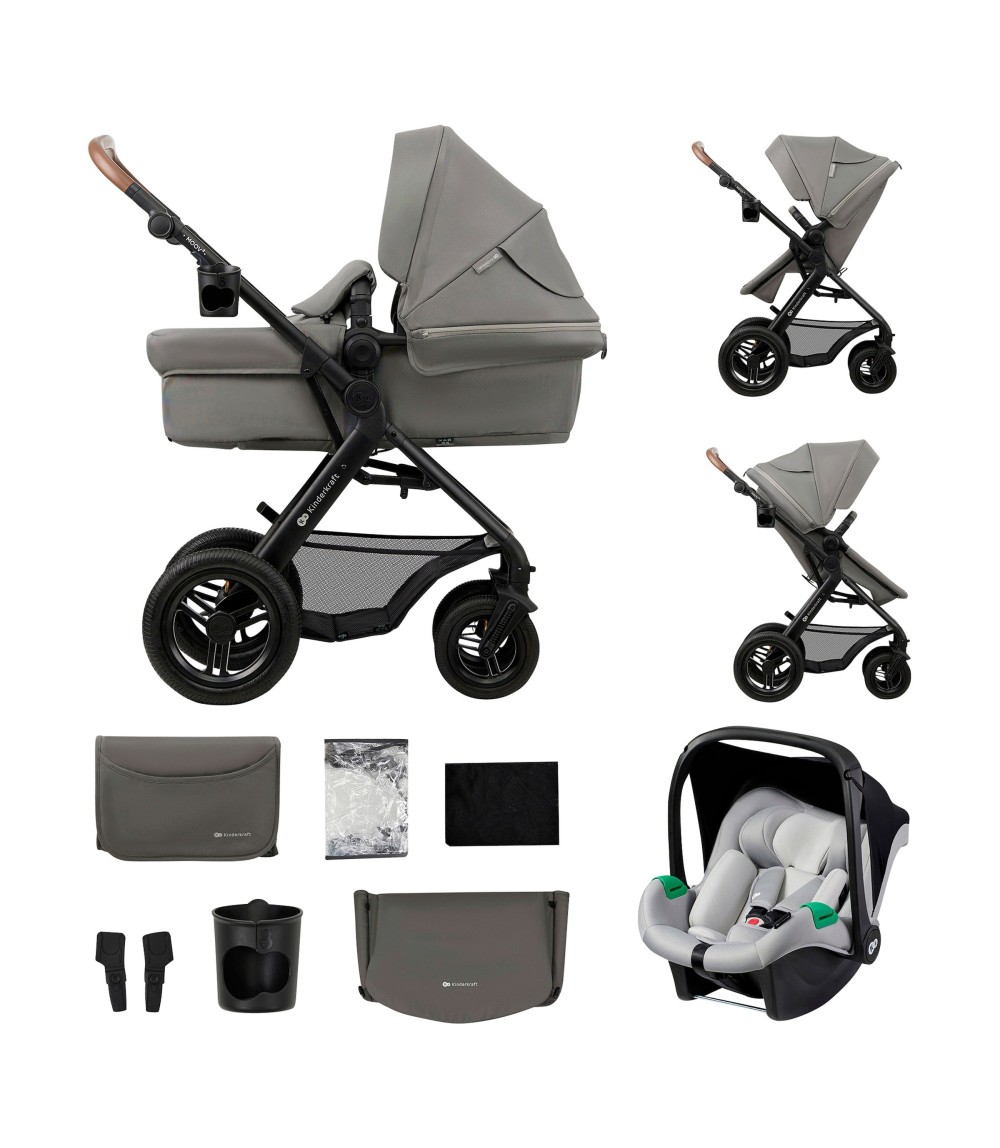 Kombikinderwagen MOOV 2 Air Trio-Set inkl. Babyschale MINK PRO