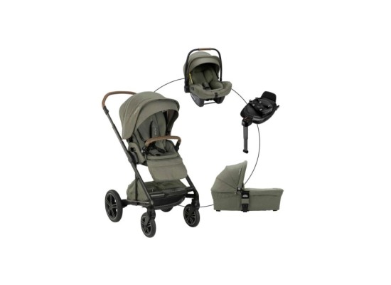 Kombikinderwagen Mixx Next Travel-Set inkl. Babyschale Pipa Next und Isofix-Basis Base Next