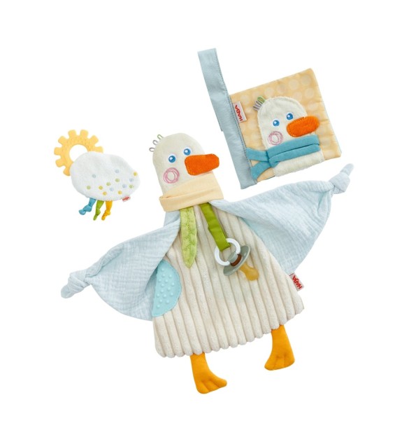 Baby Geschenkset Gans 3in1