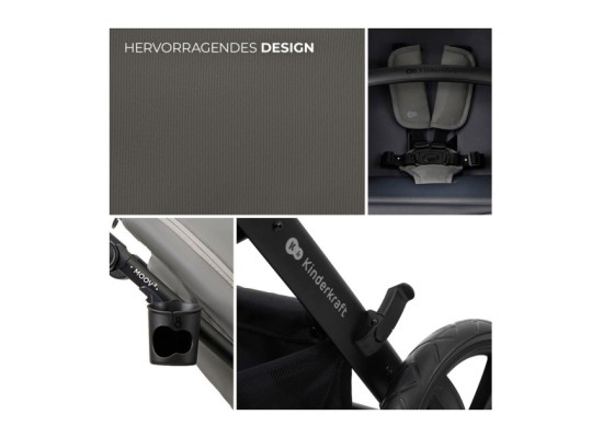 Kombikinderwagen MOOV 2 Air Trio-Set inkl. Babyschale MINK PRO