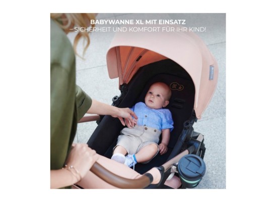 Kombikinderwagen MOOV 2 Air Trio-Set inkl. Babyschale MINK PRO