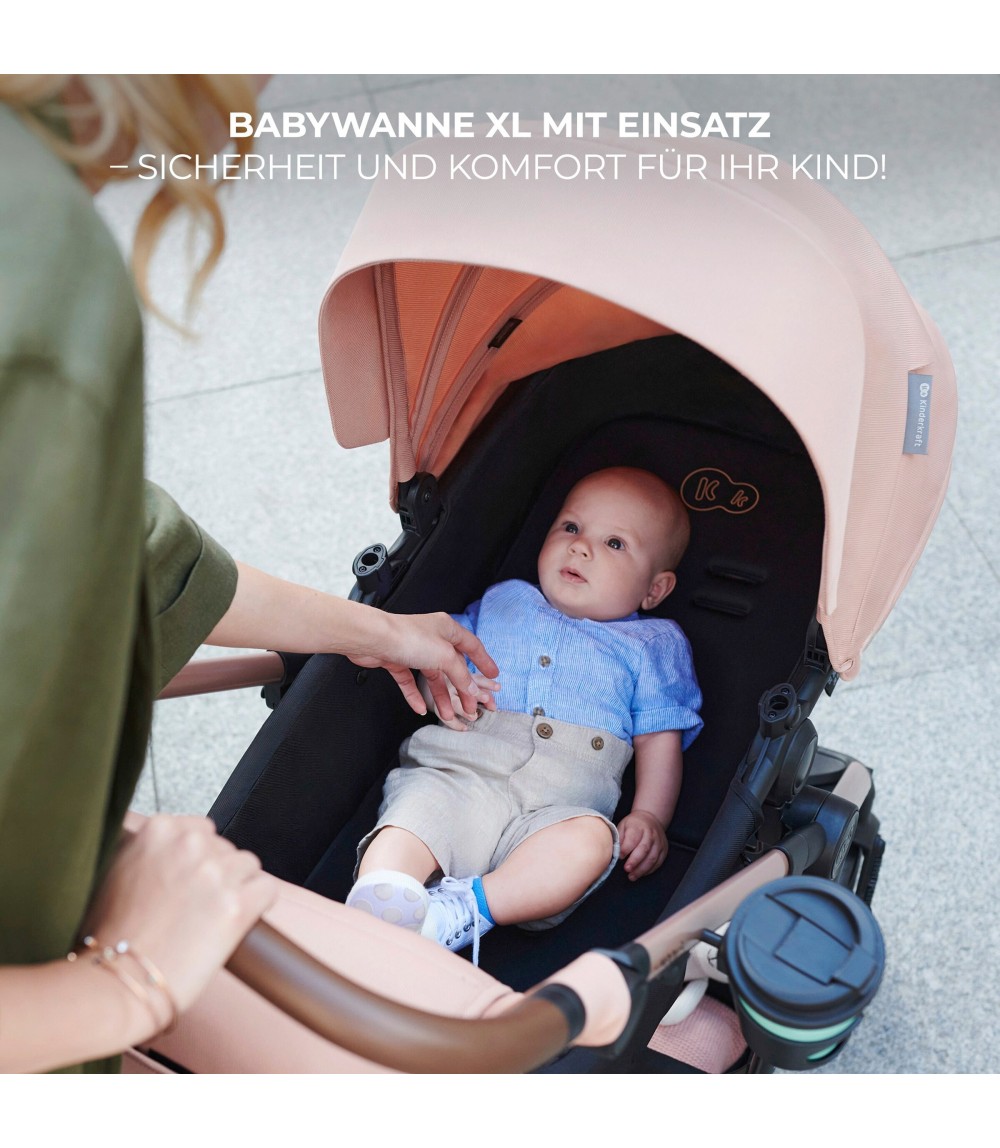 Kombikinderwagen MOOV 2 Air Trio-Set inkl. Babyschale MINK PRO