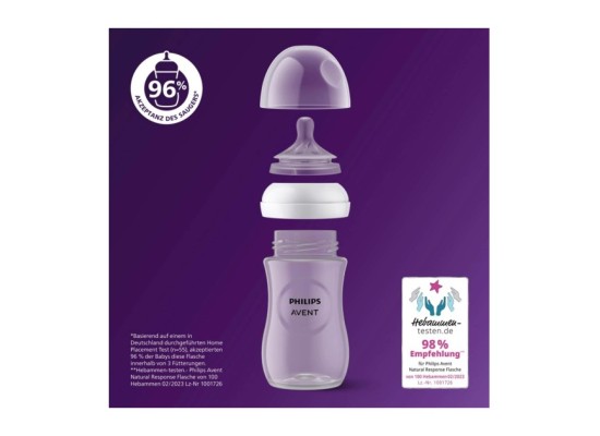 Babyflasche Natural Response, 125ml, ab Geburt