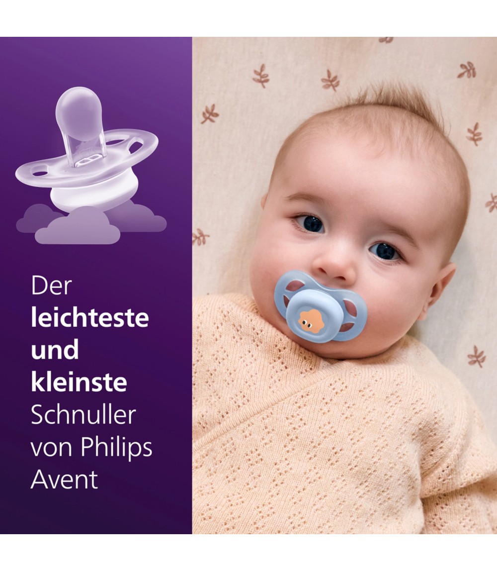 2er-Pack Schnuller ultra start, 0-2M