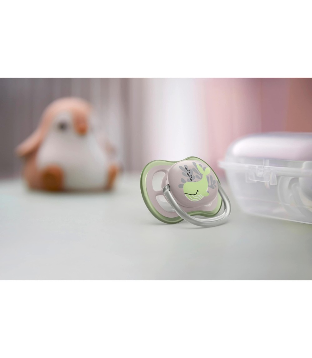 2er-Pack Schnuller ultra air, 6-18M