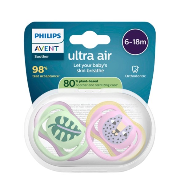 2er-Pack Schnuller ultra air