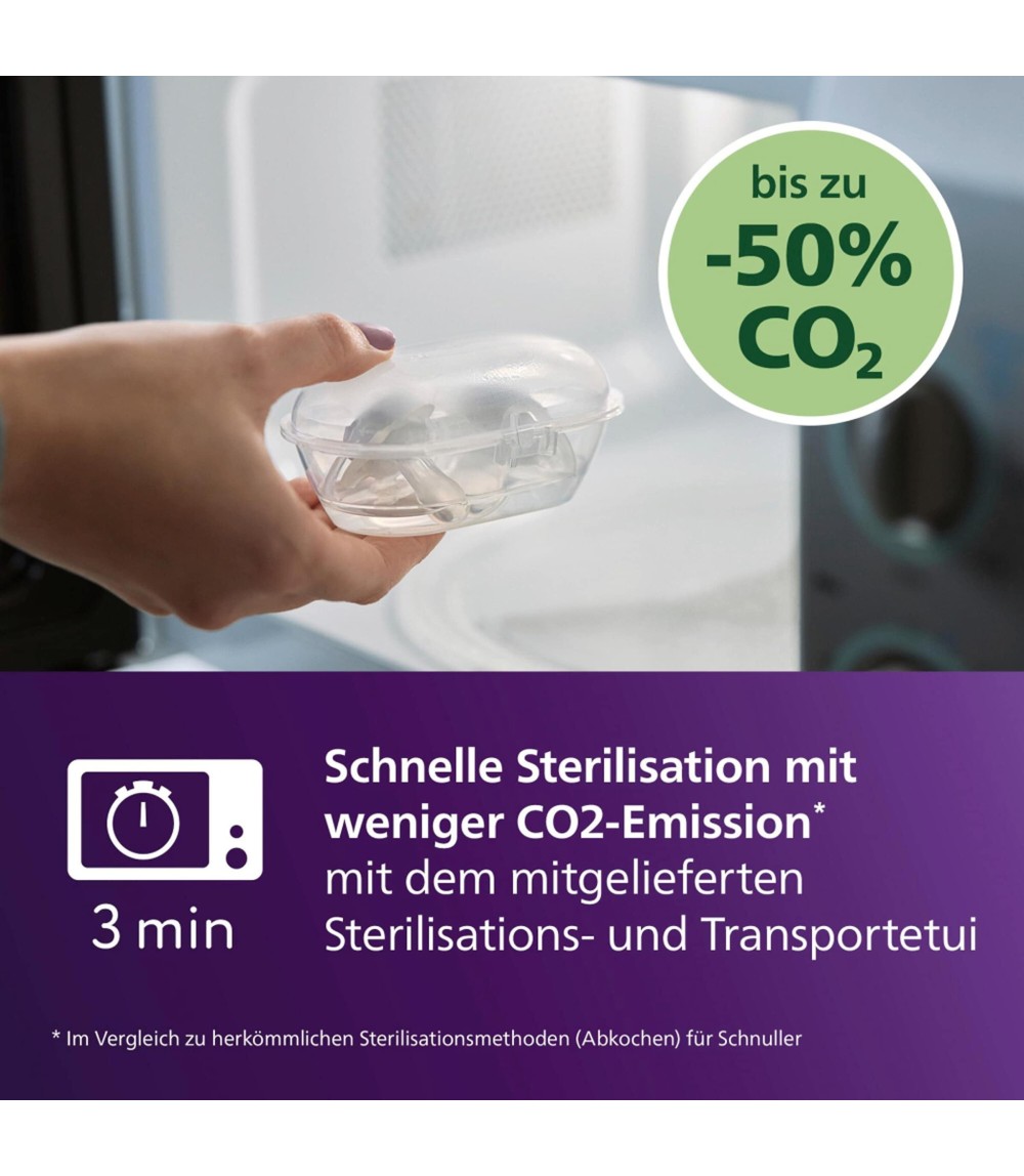 2er-Pack Schnuller ultra air, 6-18M