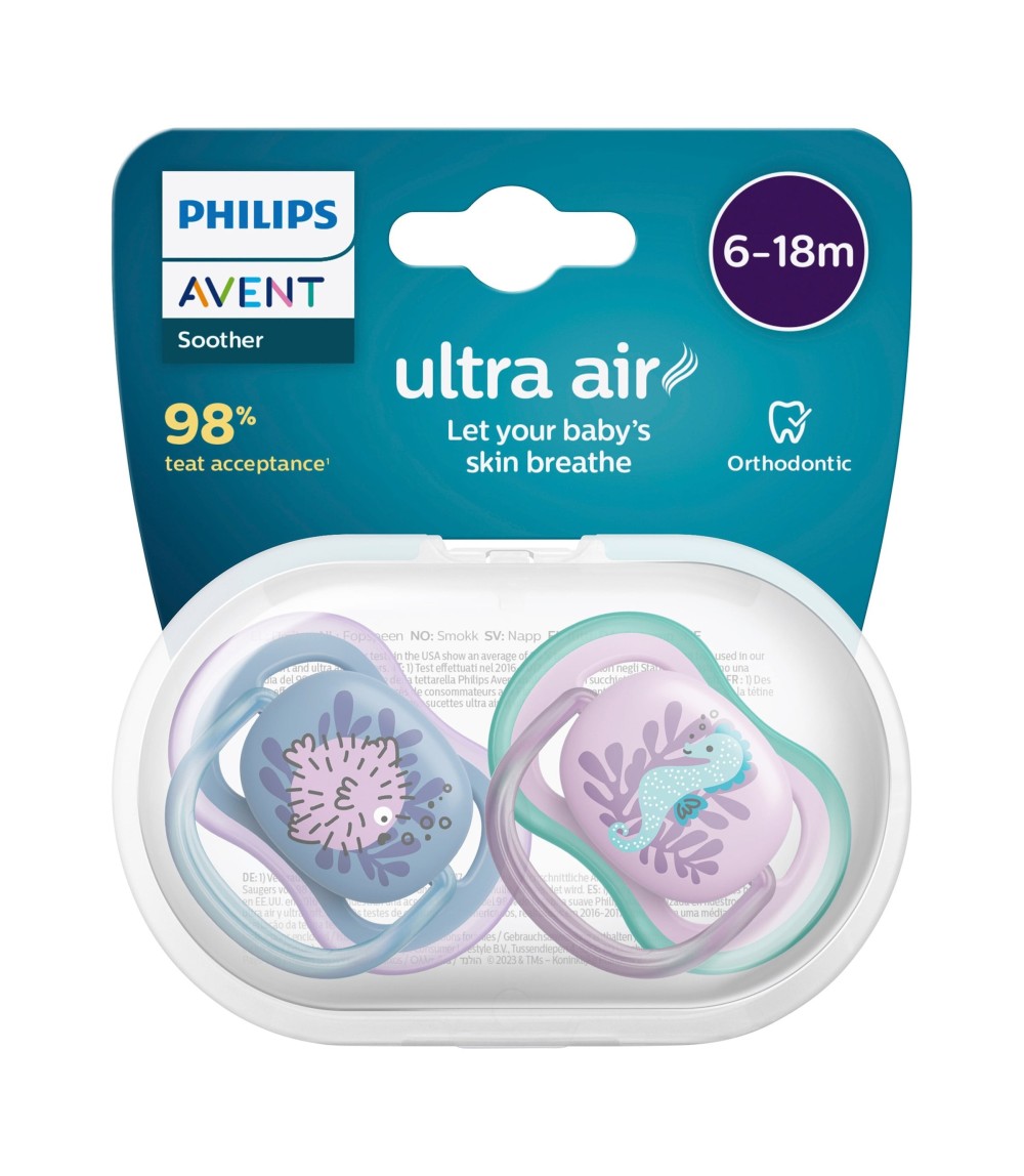 2er-Pack Schnuller ultra air