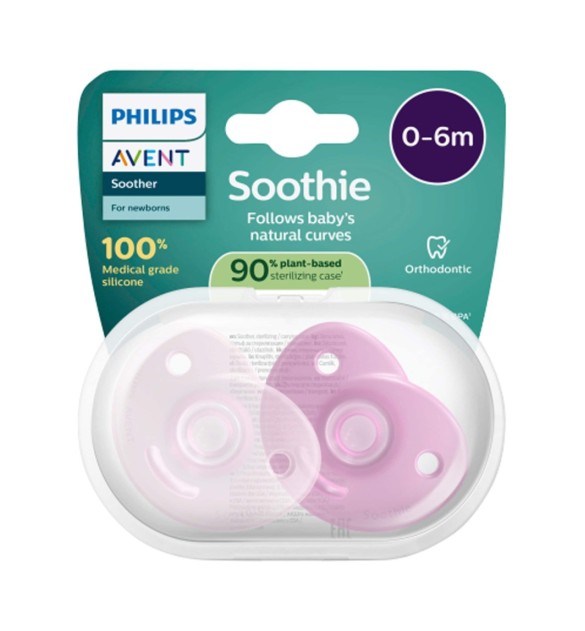2er-Pack Schnuller Soothie 0-6M