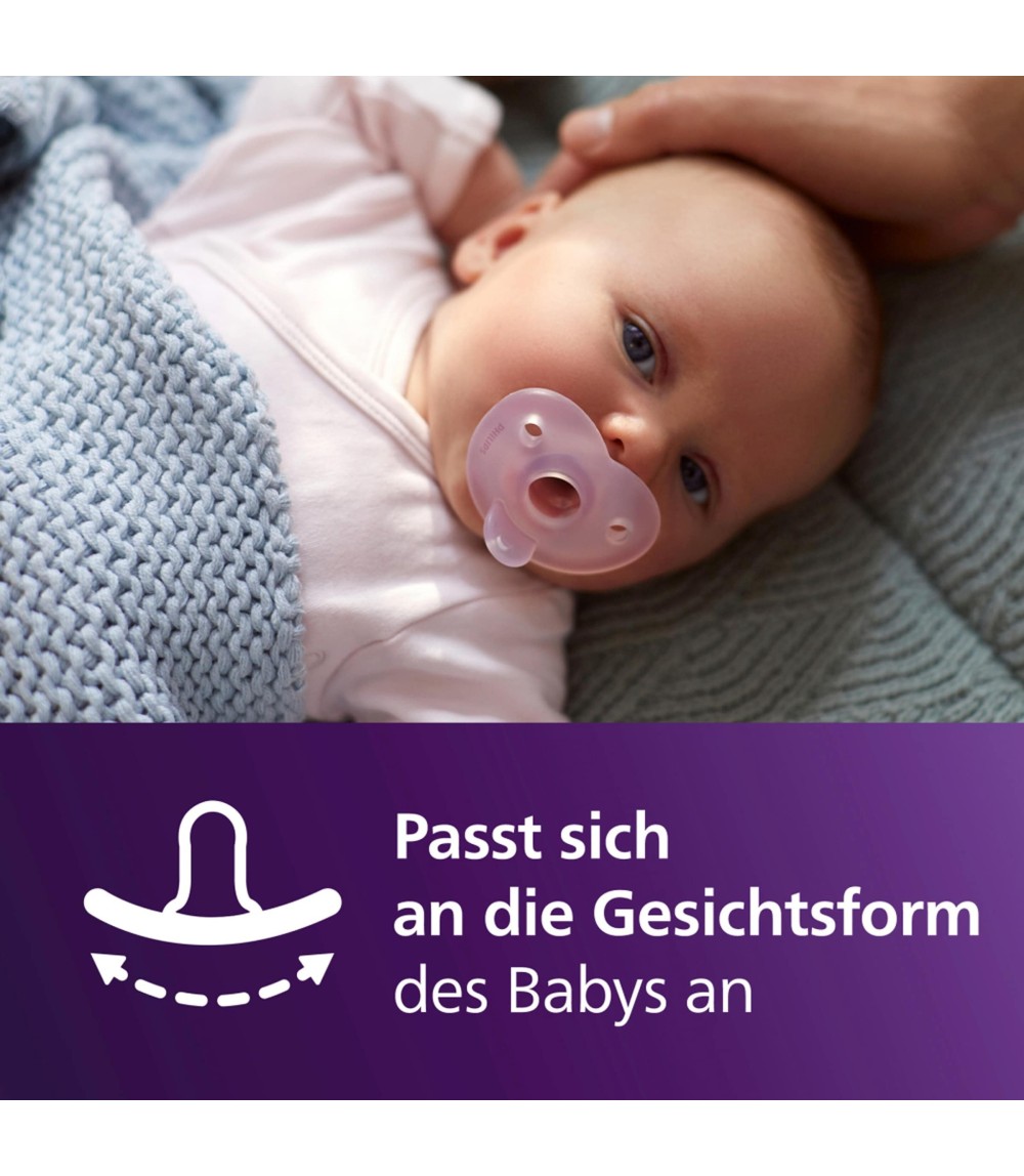 2er-Pack Schnuller Soothie 0-6M