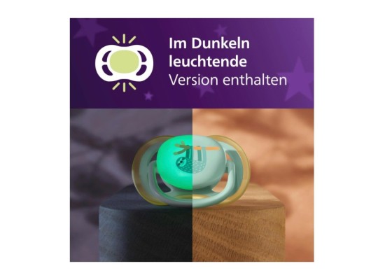 2er-Pack Schnuller ultra air, 0-6M