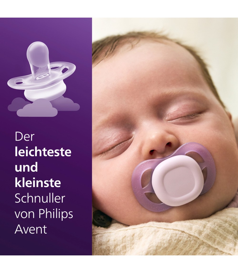 2er-Pack Schnuller ultra start, 0-2M