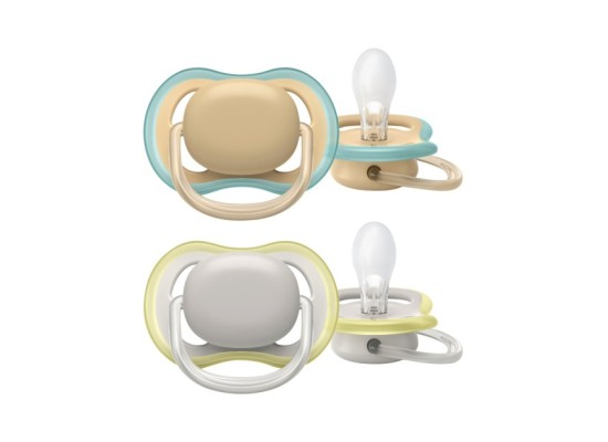 2er-Pack Schnuller Ultra Air 0-6 Monate SCF085/15