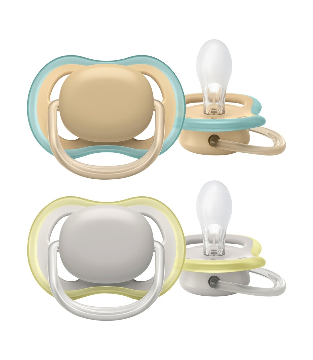 2er-Pack Schnuller Ultra Air 0-6 Monate SCF085/15