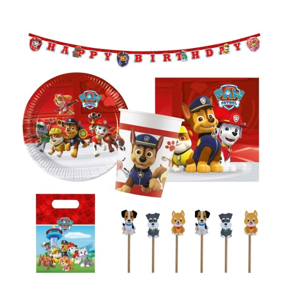 Partyset Paw Patrol 45 tlg.
