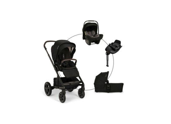 Kombikinderwagen Mixx Next Travel-Set inkl. Babyschale Pipa Next und Isofix-Basis Base Next