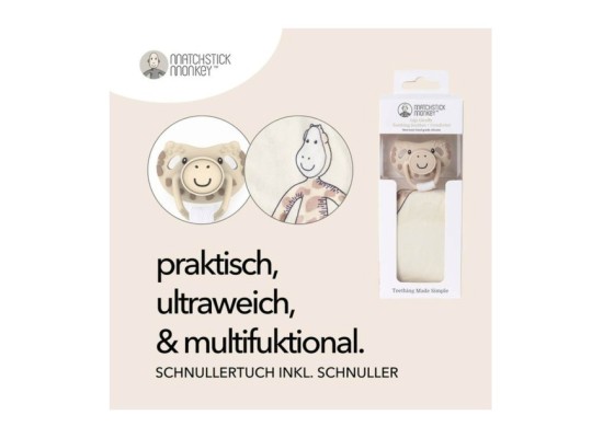 Set Schnuller und Schmusetuch