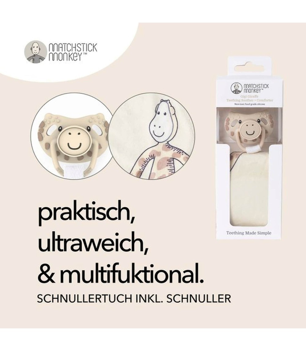 Set Schnuller und Schmusetuch