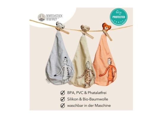 Set Schnuller und Schmusetuch