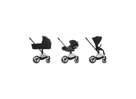 Kombikinderwagen PRIAM Trio-Set inkl. Babyschale Cloud T i-Size