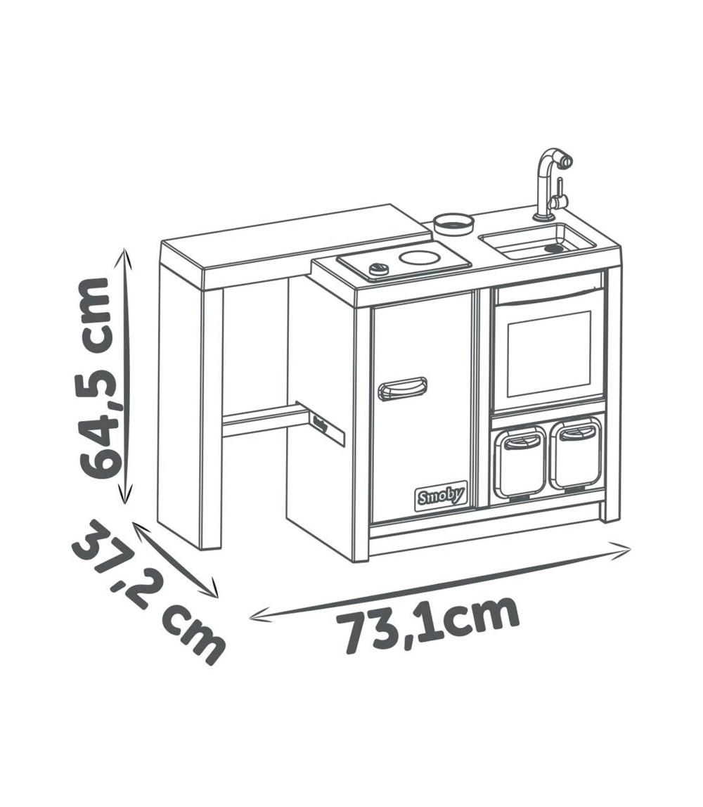 Spielküche Kücheninsel