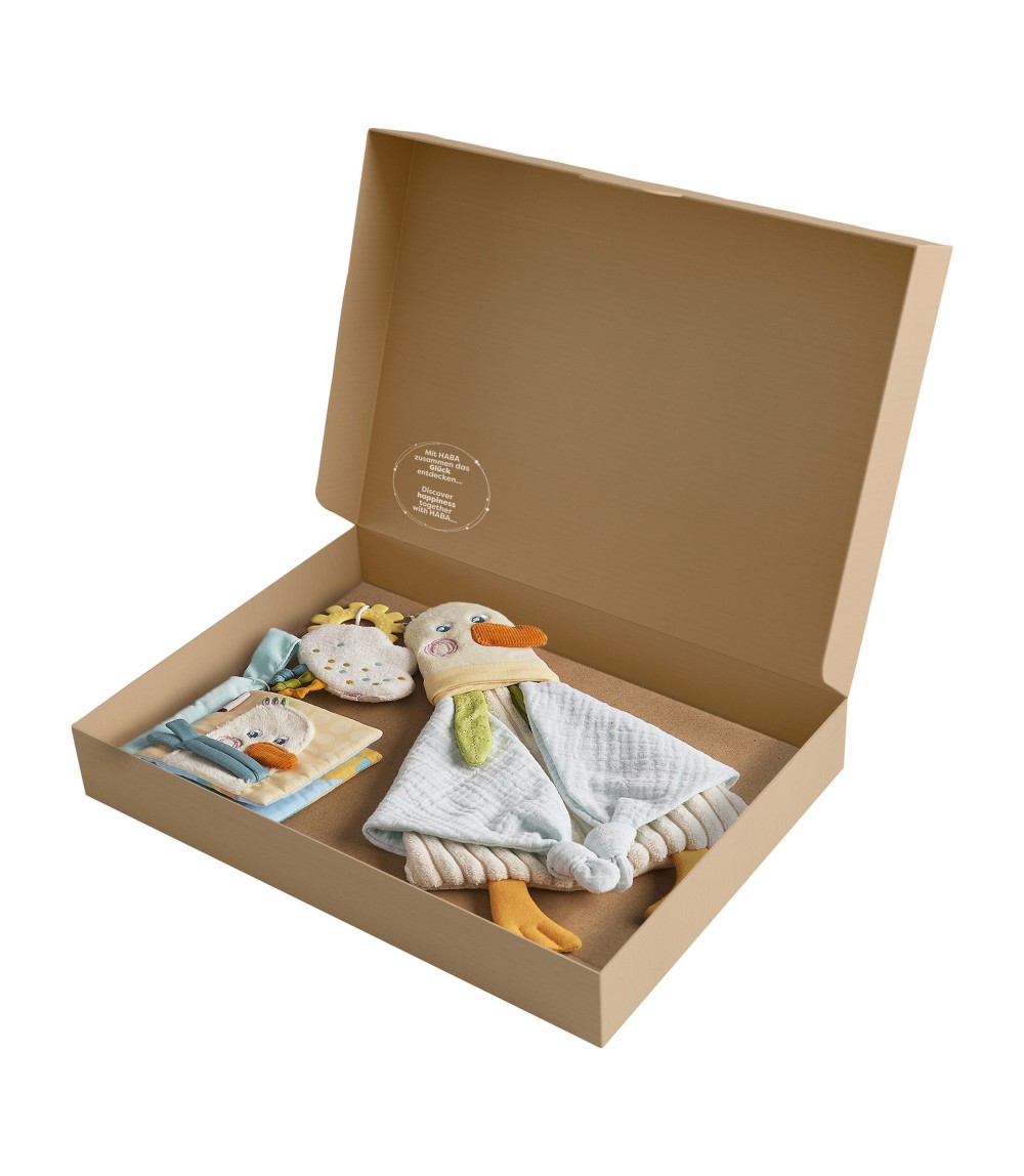 Baby Geschenkset Gans 3in1
