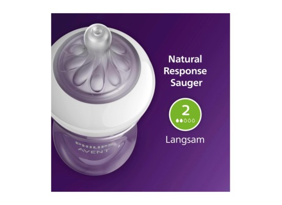 Babyflasche Natural Response, 125ml, ab Geburt