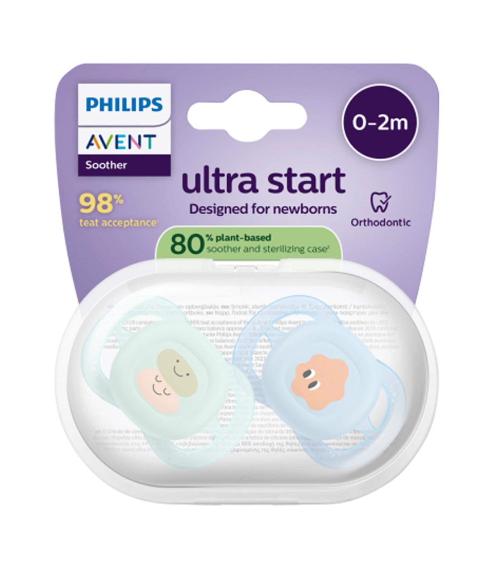 2er-Pack Schnuller ultra start