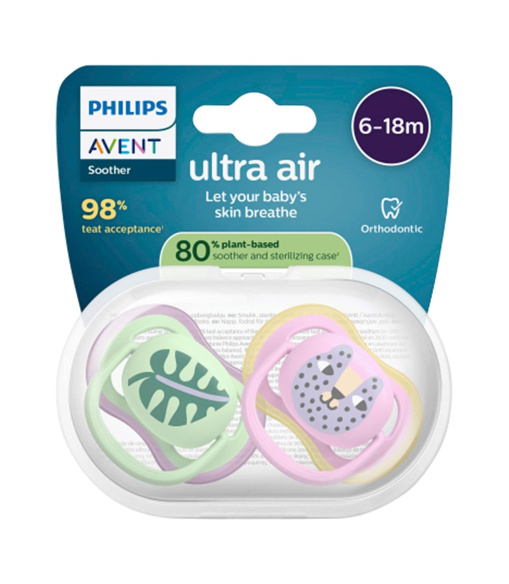 2er-Pack Schnuller ultra air