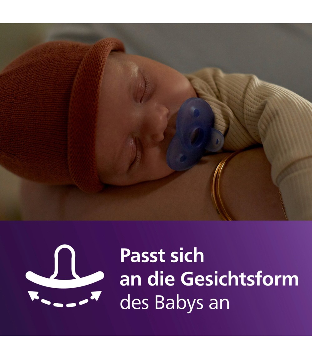 2er-Pack Schnuller Soothie 0-6M