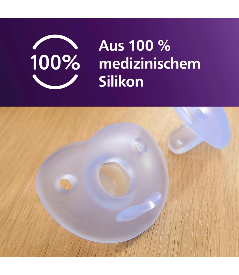 2er-Pack Schnuller Soothie 0-6M