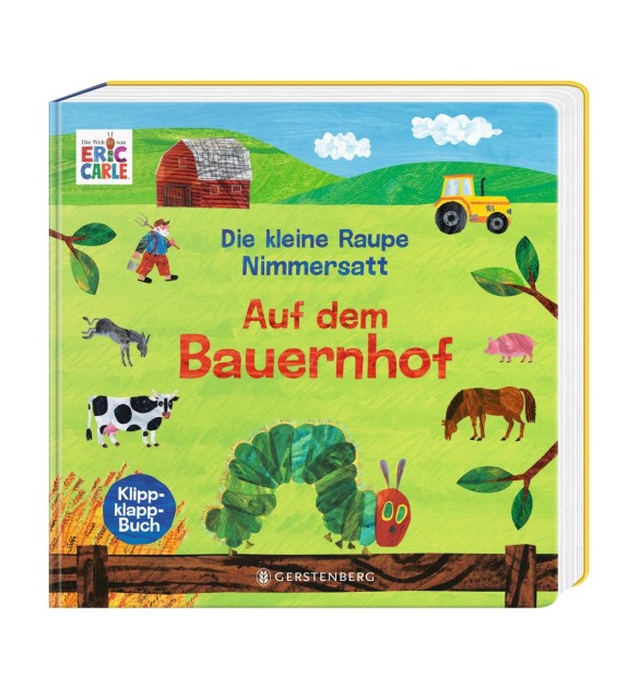 Pappbilderbuch Auf dem Bauernhof Die kleine Raupe Nimmersatt